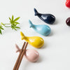 Whale-Shaped Ceramic Chopsticks Holder