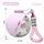 Portable Dog Water Bottle with Stainless Steel Travel Bowl