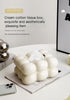 Modern Minimalist Cotton Candy Tissue Box Decor