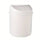 Mini Plastic Desktop Trash Can with Lid for Home Office