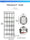 Clear Over The Door Shoe Organizer with 24 Fabric Pockets