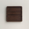 Unpainted Japanese Walnut Insulated Wooden Coaster