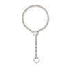 Heart Slip Chain Necklace for Women